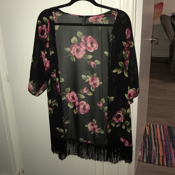 Forever 21 SHEER FLORAL Cardigan!! 🌸🌸😊😊 - Picture 1 of 4