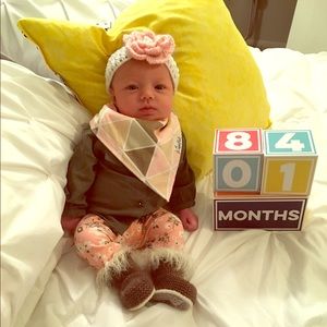 Carter's two piece floral outfit