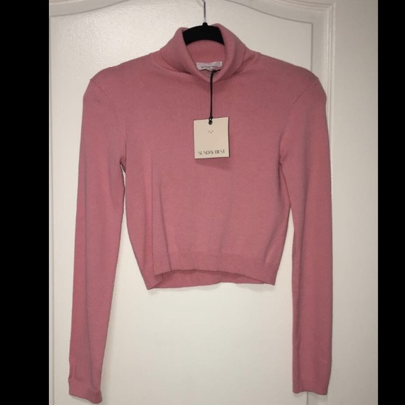 NEW W TAG NVR WORN Sunday Best Cropped Turtleneck