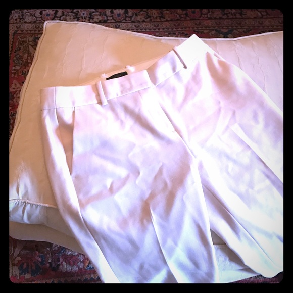 J Crew wool cream pants