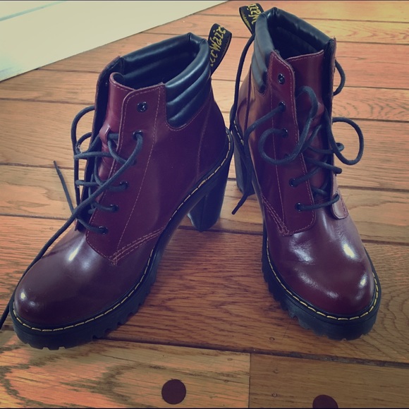 Doc marten Persephone heeled booties