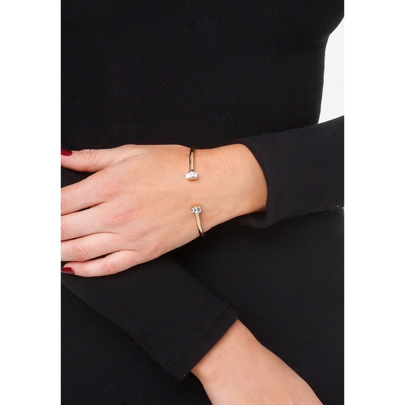 Gold Hinge Bracelet - Picture 2 of 2