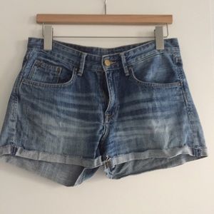 H&M denim cutoffs