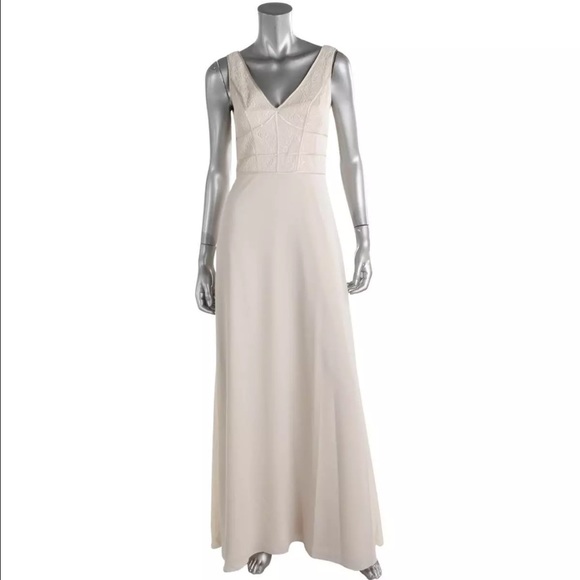 Brand new Aidan Mattox ivory gown