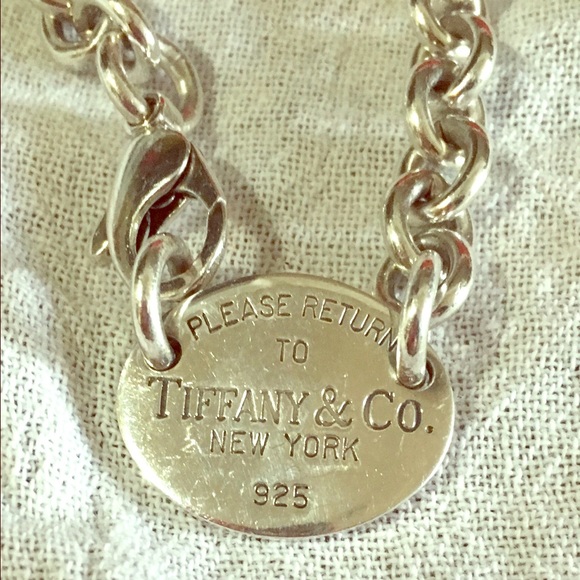 Tiffany & Co. Jewelry - Tiffany & Co return to sterling choker authentic