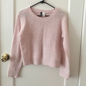 H&M Pink Knit Sweater