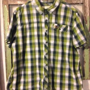 Men's MossyOak Button Down Shirt. 2X.