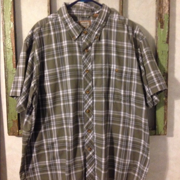 Men's C.E. Schmidt Button Down Shirt. 2X.