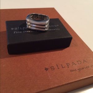 Retired 925 Sterling Silver Authentic Silpada Ring