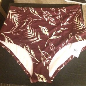 Urban outfitters high waisted bikini bottoms
