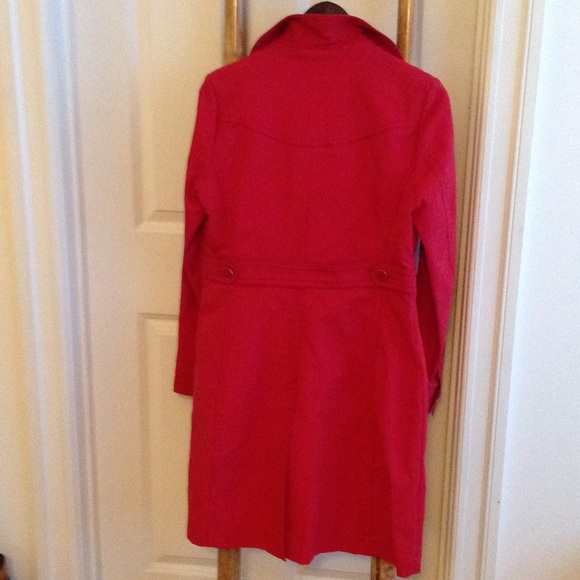 Banana Republic coat in red. - Picture 2 of 2