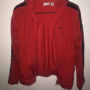 Black and red jacket