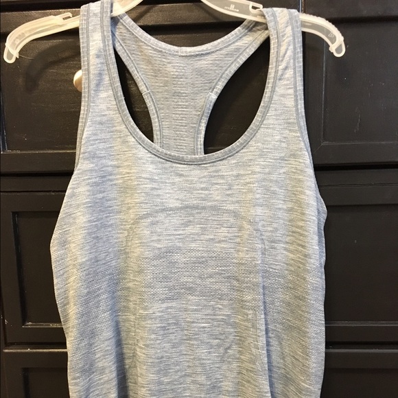 Blue/Gray lulu tank