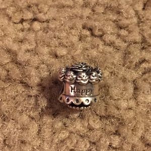 Pandora Charm Happy Birthday Cake