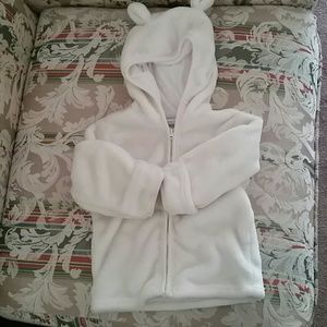 Baby fleece hoody.