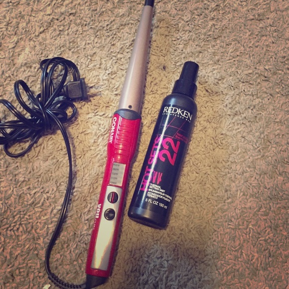 Curling wand&hot tools thermal spray by redken!
