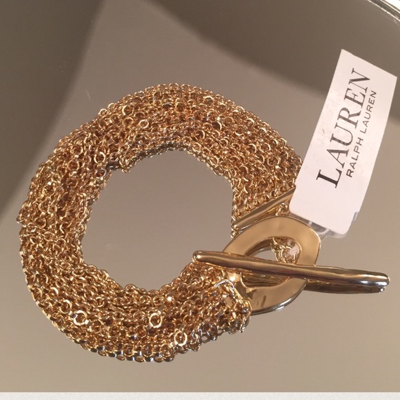 Lauren Ralph Lauren Jewelry - NWT Ralph Lauren gold chain bracelet.