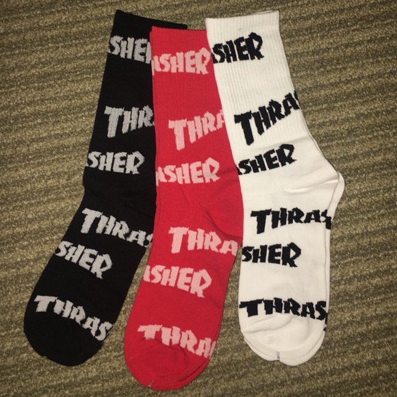 Never worn new thrasher socks