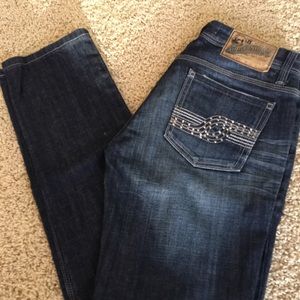 Vigoss skinny jeans with jewel detail on pockets