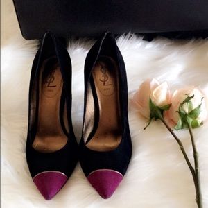 Yves Saint Laurent Suede Heels 🌸