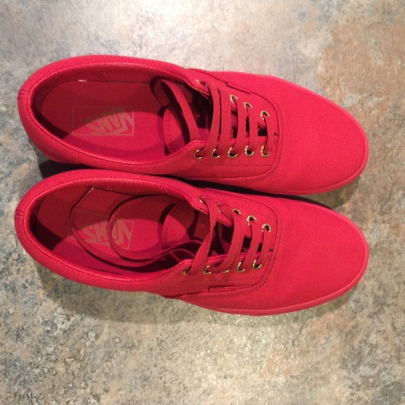 Vans Era Mono Crimson Skate Shoes - Men's