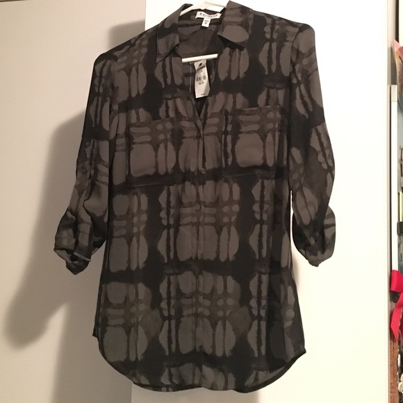 NWT Patterned Express Portofino Shirt- XS