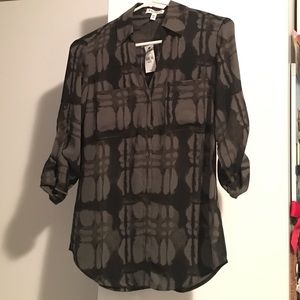 NWT Patterned Express Portofino Shirt- XS