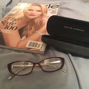 David Yurman Clear Eye Glasses