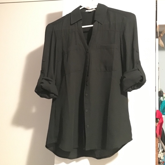 NEW Express Portofino Shirt- XS- Green