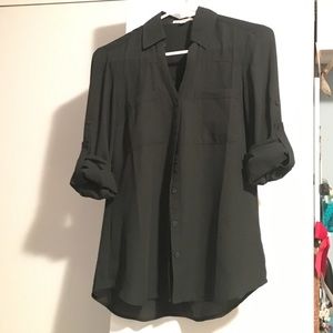 NEW Express Portofino Shirt- XS- Green