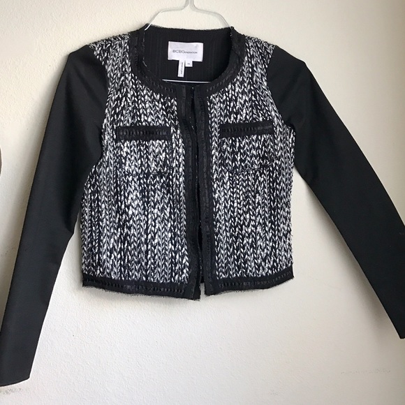Black tweed jacket