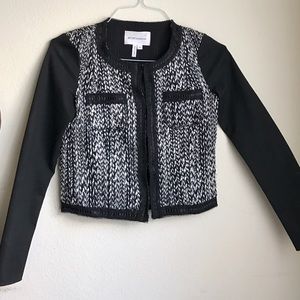 Black tweed jacket