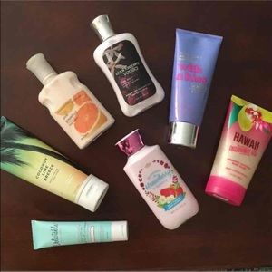 Bath & Body Works lotion bundle