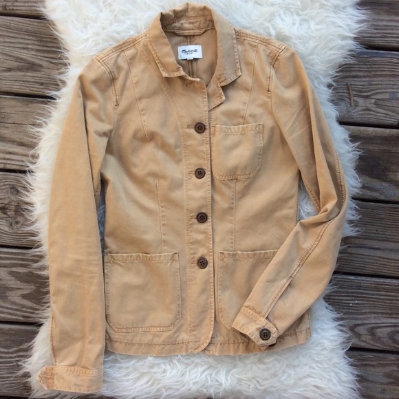 Madewell Jackets & Blazers - Madewell Distressed Chino Jacket