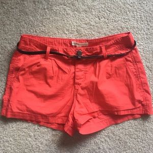 Forever 21 Coral Trouser Shorts