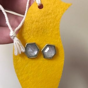 Chloe + Isabel Casablanca Mother of Pearl Studs