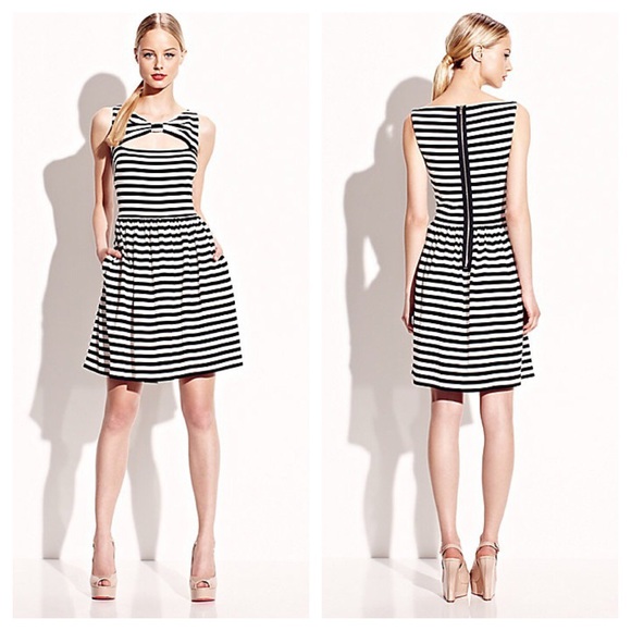 Betsey Johnson Dresses & Skirts - Betsey Johnson black & white striped dress