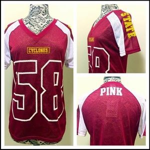 PINK by VS Iowa State University Jersey - NWT