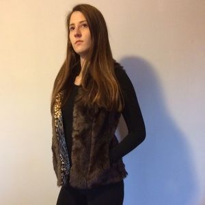 Faux Fur Vest