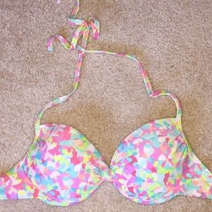 Xhilaration Muliticolor Swim Top