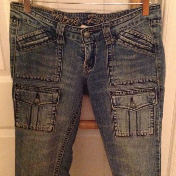 Nine Rivets jeans, great faded look. - Picture 4 of 4