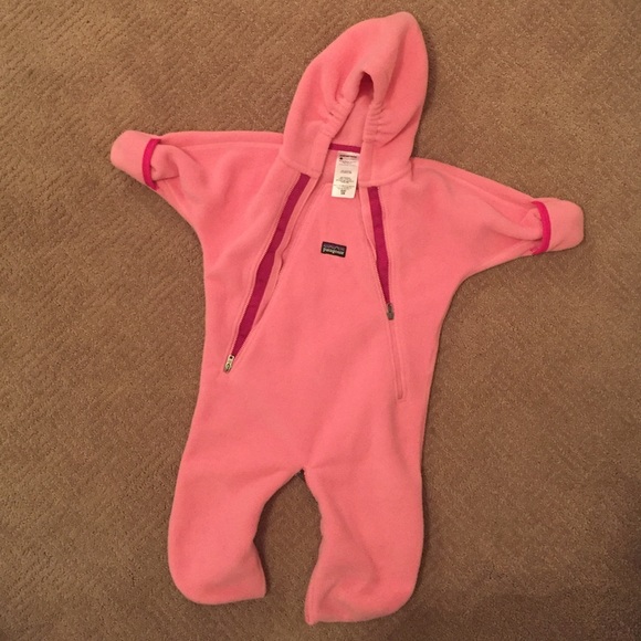 Patagonia girls fleece bunting