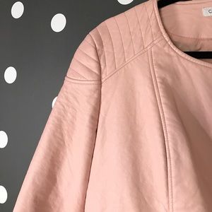 Calvin Klein Jackets & Coats - Blush Pink Faux Leather Jacket Calvin Klein Jackets & Coats - Blush Pink Faux Leather Jacket