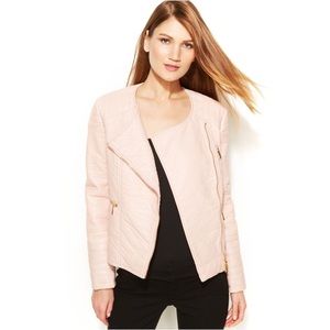 Calvin Klein Jackets & Coats - Blush Pink Faux Leather Jacket Calvin Klein Jackets & Coats - Blush Pink Faux Leather Jacket