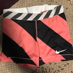 Nike pro compression shorts