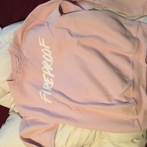 troye sivan "fire proof" sweatshirt