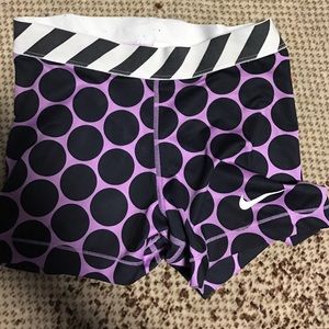 Nike pro compression shorts