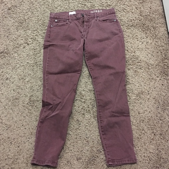 Gap rustic maroon legging jean - Picture 1 of 2
