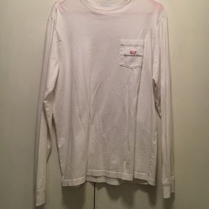 White vineyard vines long sleeve