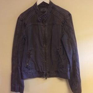 Armani Exchange moto style jacket